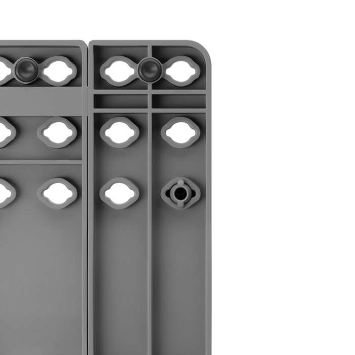 Органайзер для посуды и столовых приборов peggy, 20х55 см, серый UMBRA 1022265-149