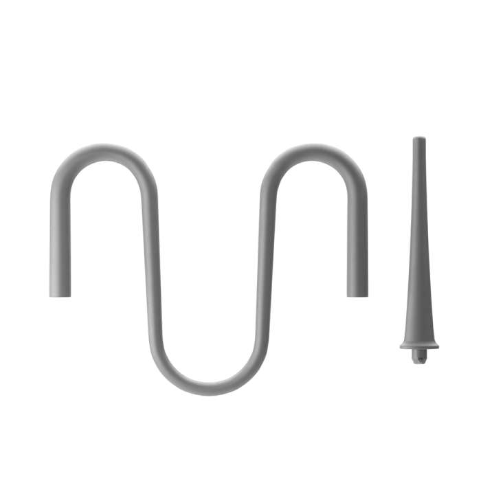 Органайзер для посуды и столовых приборов peggy, 20х55 см, серый UMBRA 1022265-149