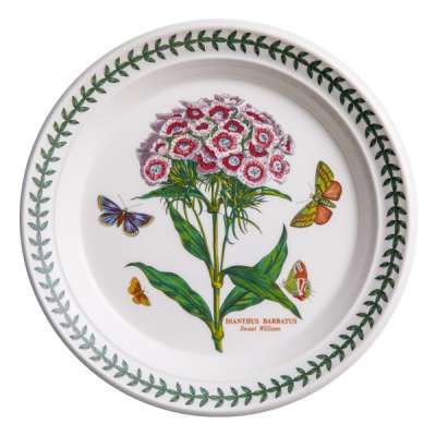 Тарелка закусочная Portmeirion Ботанический сад Гвоздика турецкая 20 см