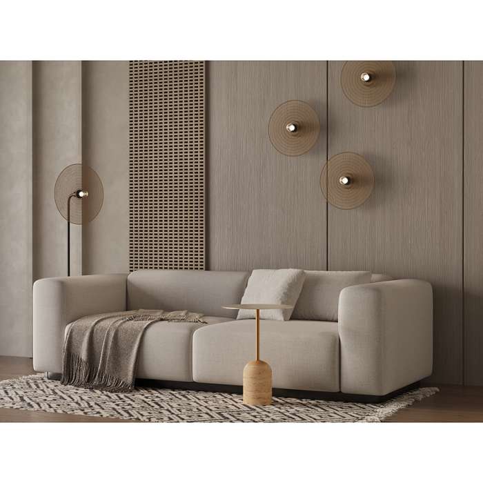 Торшер vinger, 143 см, бежевый Bergenson Bjorn BB0000372