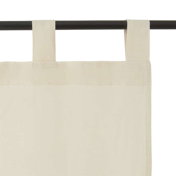 Штора из хлопка и льна кремового цвета из коллекции essential, 150х290 см Tkano TK23-CUR0007