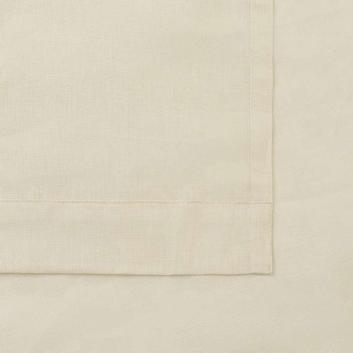 Штора из хлопка и льна кремового цвета из коллекции essential, 150х290 см Tkano TK23-CUR0007