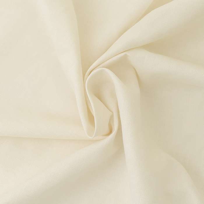 Штора из хлопка и льна кремового цвета из коллекции essential, 150х290 см Tkano TK23-CUR0007