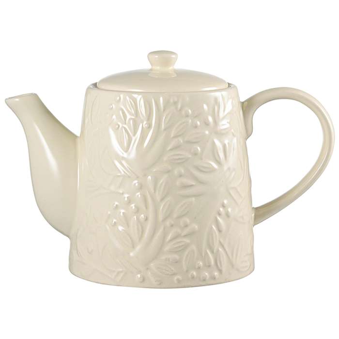 Чайник заварочный birds of paradise, 1 л, кремовый Liberty Jones CZ-LJ-TP-CR-1