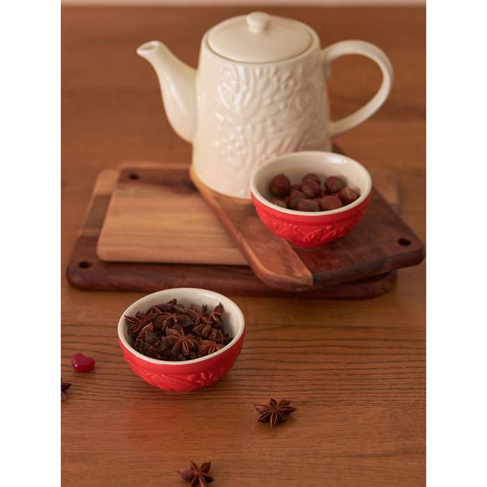 Чайник заварочный birds of paradise, 1 л, кремовый Liberty Jones CZ-LJ-TP-CR-1