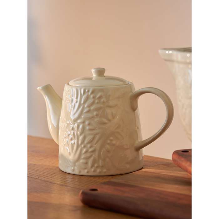Чайник заварочный birds of paradise, 1 л, кремовый Liberty Jones CZ-LJ-TP-CR-1