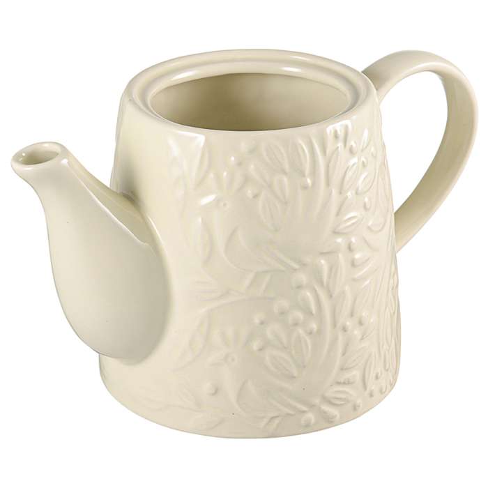 Чайник заварочный birds of paradise, 1 л, кремовый Liberty Jones CZ-LJ-TP-CR-1