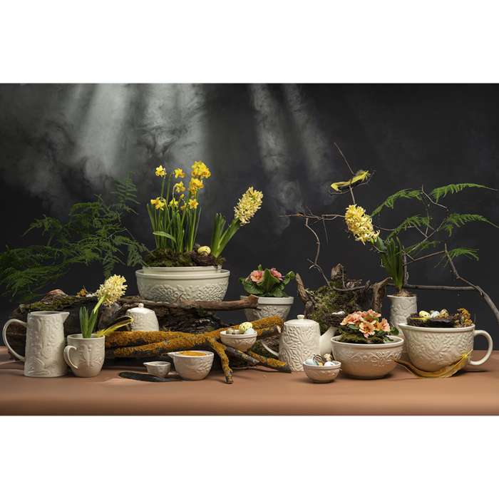 Чайник заварочный birds of paradise, 1 л, кремовый Liberty Jones CZ-LJ-TP-CR-1