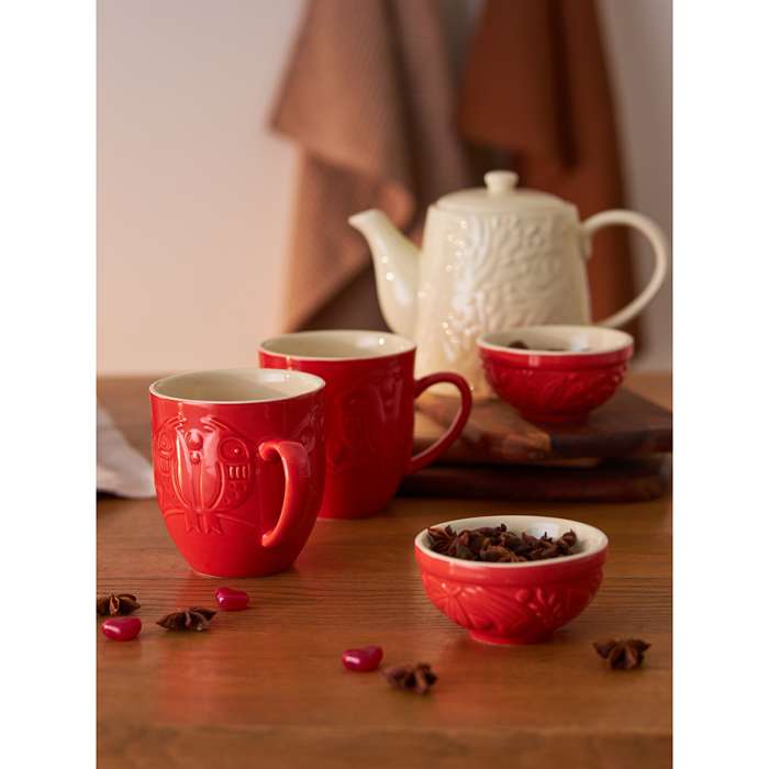 Чайник заварочный birds of paradise, 1 л, кремовый Liberty Jones CZ-LJ-TP-CR-1