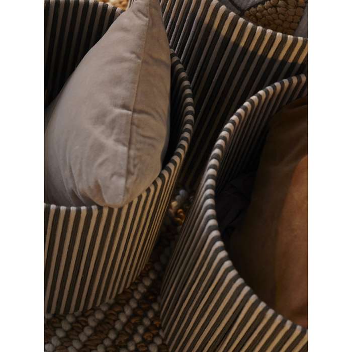 Корзина плетеная dholak grey из коллекции ethnic, размер s Tkano TK24-ST_BA0039