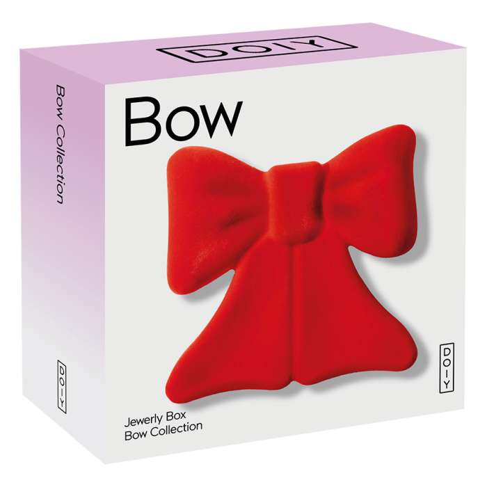 Шкатулка для украшений bow DOIY DYBOXBOWRE