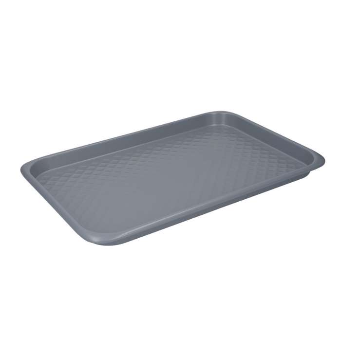 Противень для выпечки серый 40х27 см MC Kitchen Craft MCCER07GRY