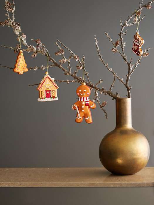 Набор ёлочных украшений ginger celebration коллекции new year essential Tkano TK25-NY_DEC0011