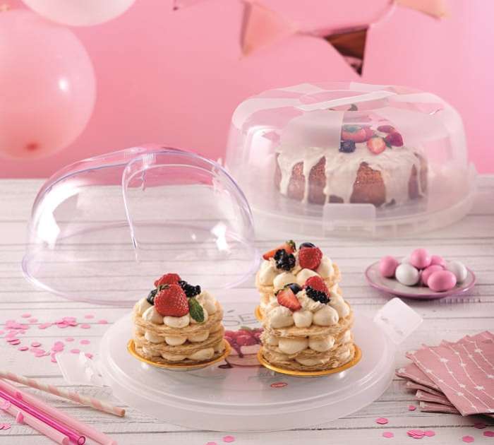 Контейнер для торта SNIPS 27x26x14 см, пластик