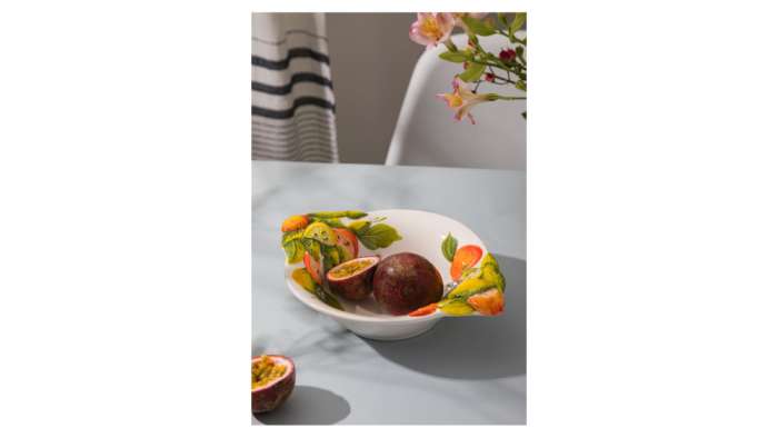 Салатник Лимоны и апельсины 21 см, керамика EDELWEISS EDW-380G