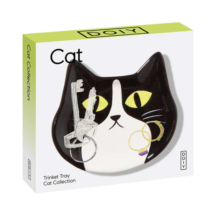 Поднос декоративный cat, 10,4 x 10 x 1,5 см DOIY DYTRTSCAT