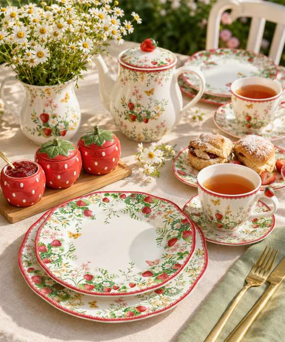 Банка для хранения jardin des fraises, D12,5х18 см Easy Life R3486/JARF