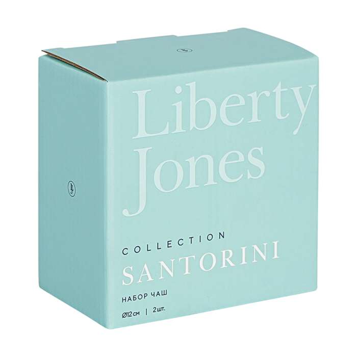 Набор чаш Santorini, Ø12 см, 240 мл, 2 шт. LIBERTY JONES LJ0000196