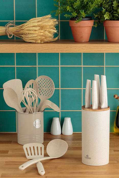 Ложка-шумовка organic бежевая Viners v_0305.201