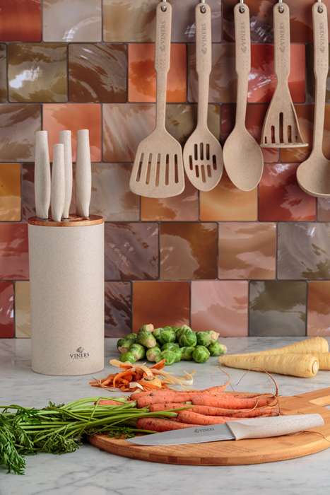 Ложка-шумовка organic бежевая Viners v_0305.201