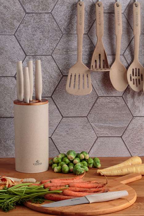 Ложка-шумовка organic бежевая Viners v_0305.201