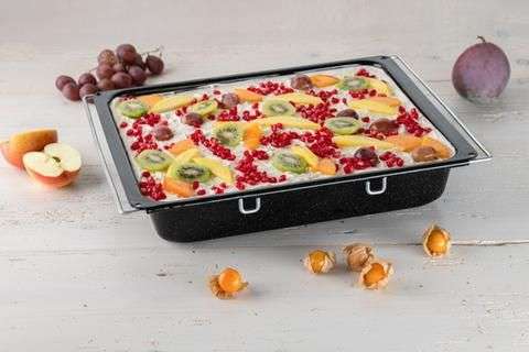 Противень глубокий, многофункциональный профессиональный 52,5/41,5 х 33 х 5 см SWARZEMAILLE RIESS 0407-022