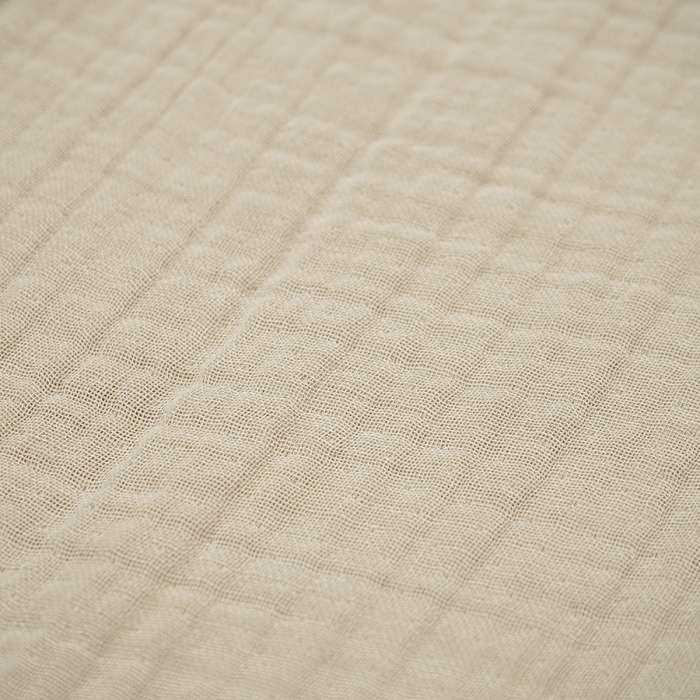 Халат из многослойного муслина бежевого цвета из коллекции essential, размер m Tkano TK23-BR0002