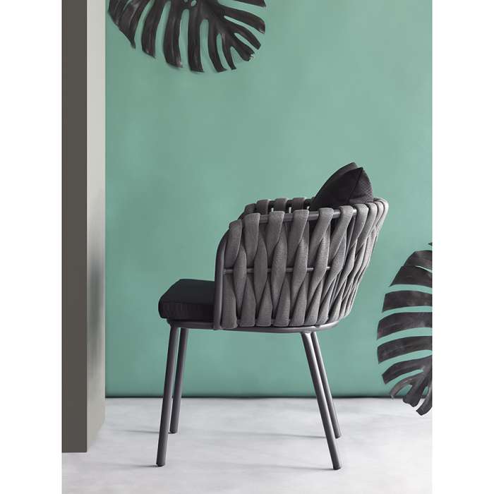 Стул braid, серый/черный Bergenson Bjorn BB0000812