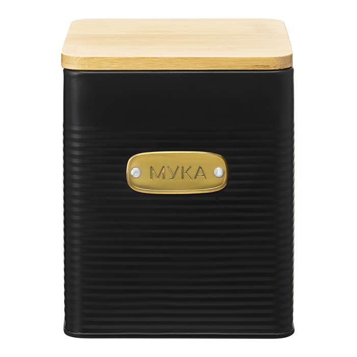 Банка для хранения муки irmel, 3,2 л, графит Smart Solutions SS0000213