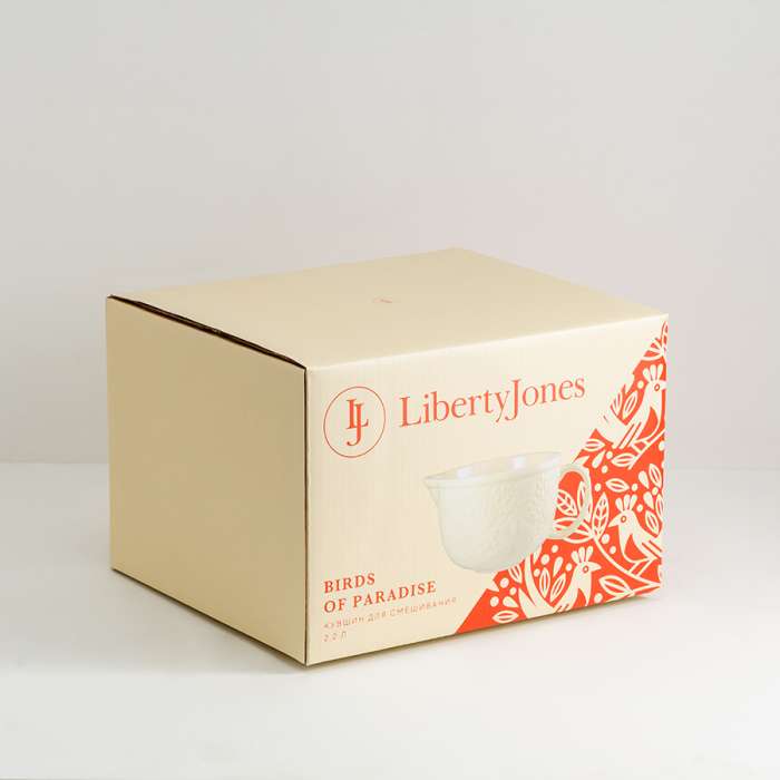 Кувшин для смешивания birds of paradise, 2,2 л, кремовый Liberty Jones CZ-LJ-BBW-CR-2.2