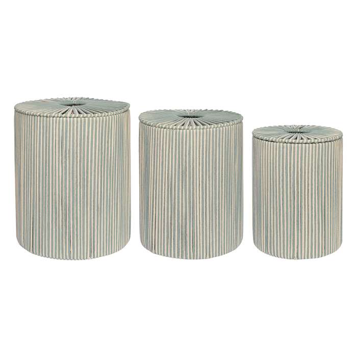 Корзина плетеная dholak mint из коллекции ethnic, размер l Tkano TK24-ST_BA0034