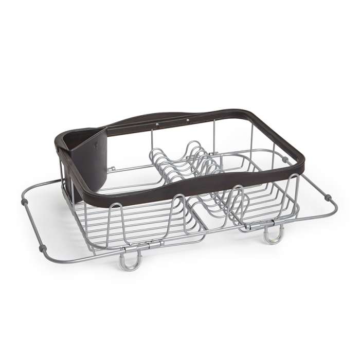 Сушилка для посуды sinkin, 28х14х47 см, черный, никель UMBRA 1004292-047