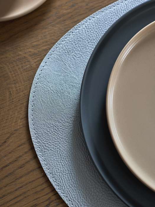 Набор из 4-х двухсторонних сервировочных салфеток drop, 33х41 см, синий/светло-серый Liberty Jones LJ0000468