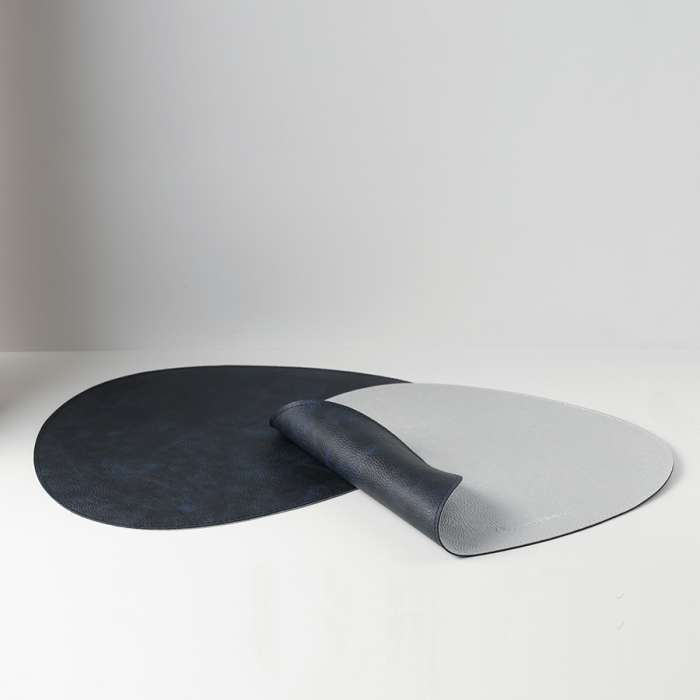 Набор из 4-х двухсторонних сервировочных салфеток drop, 33х41 см, синий/светло-серый Liberty Jones LJ0000468