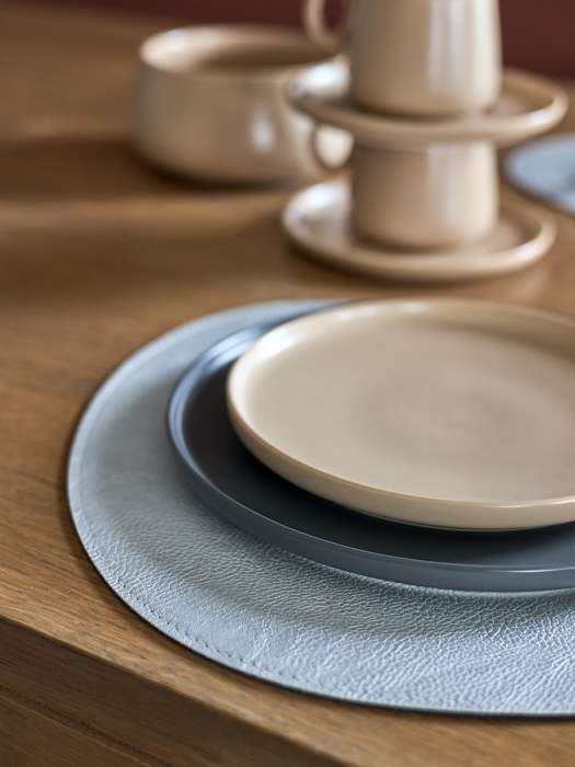 Набор из 4-х двухсторонних сервировочных салфеток drop, 33х41 см, синий/светло-серый Liberty Jones LJ0000468