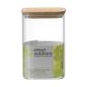 Банка для хранения прямоугольная glass acacia, 1,3 л Smart Solutions SS0000343