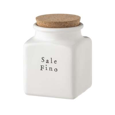 Ёмкость для соли с крышкой Bianca Easy 14.5 см Nuova Cer 9064/4-EAW