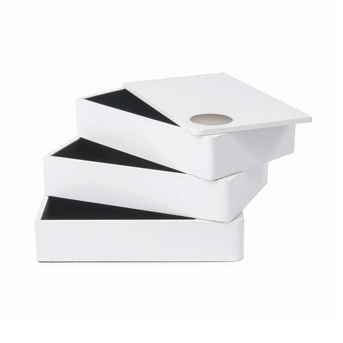 Шкатулка spindle, белая UMBRA 308712-660