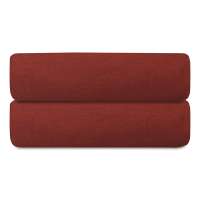 Простыня на резинке изо льна и хлопка цвета копченой паприки из коллекции essential, 160х200х30 см Tkano TK24-FS0007