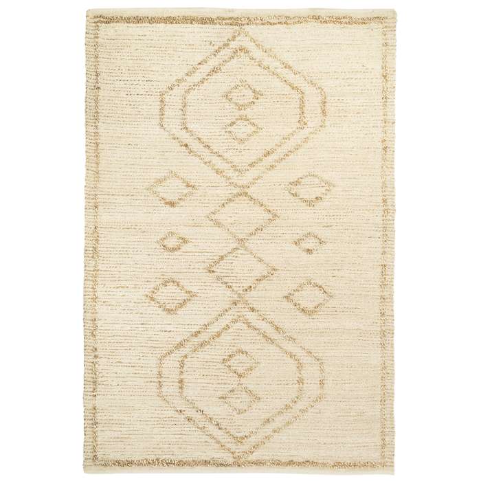 Ковер из джута и переработанного хлопка kolkata из коллекции ethnic, 160х230см Tkano TK23-DR0020