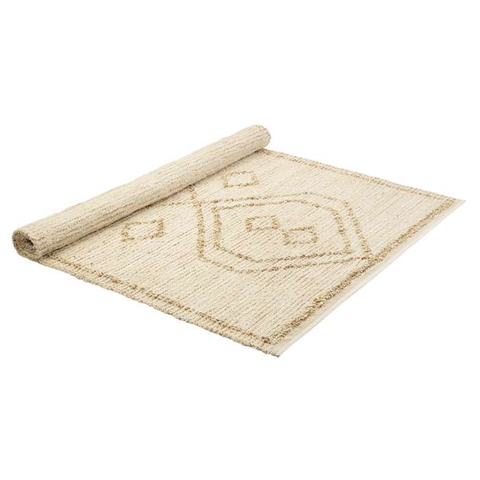 Ковер из джута и переработанного хлопка kolkata из коллекции ethnic, 160х230см Tkano TK23-DR0020