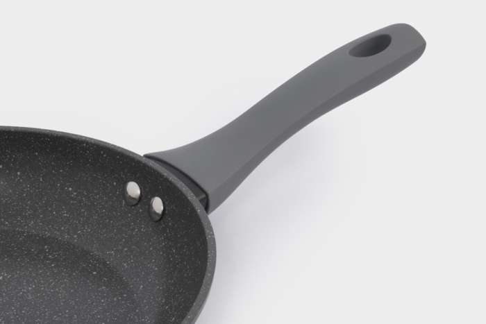 Сковорода, 24 см, с покрытием, алюминий, серо-черная, Robust ANNA LAFARG ANLAF-CNA1025-2