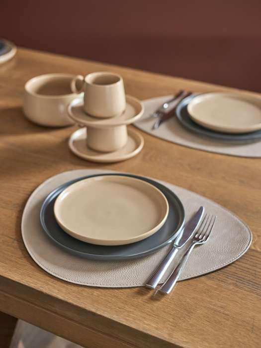 Набор из 4-х двухсторонних сервировочных салфеток drop, 33х41 см, шоколадный/бежевый Liberty Jones LJ0000466