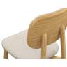 Стул с обивкой saga, рогожка, бежевый LATITUDE SGBRDCHUPHLBSKBG