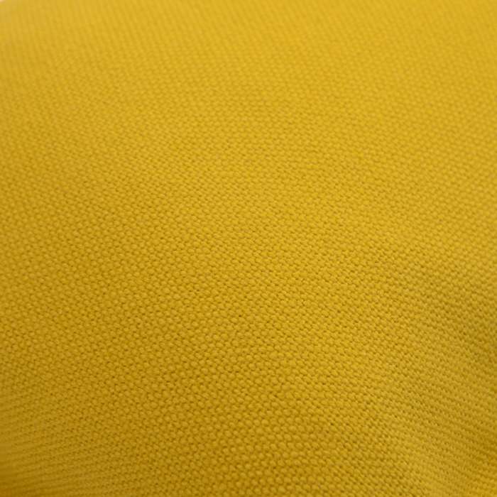 Чехол на подушку из фактурного хлопка горчичного цвета с контрастным кантом из коллекции essential, 30х50 см Tkano TK20-CC0006