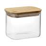 Банка для хранения прямоугольная glass acacia, 600 мл Smart Solutions SS0000344