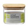 Банка для хранения прямоугольная glass acacia, 600 мл Smart Solutions SS0000344