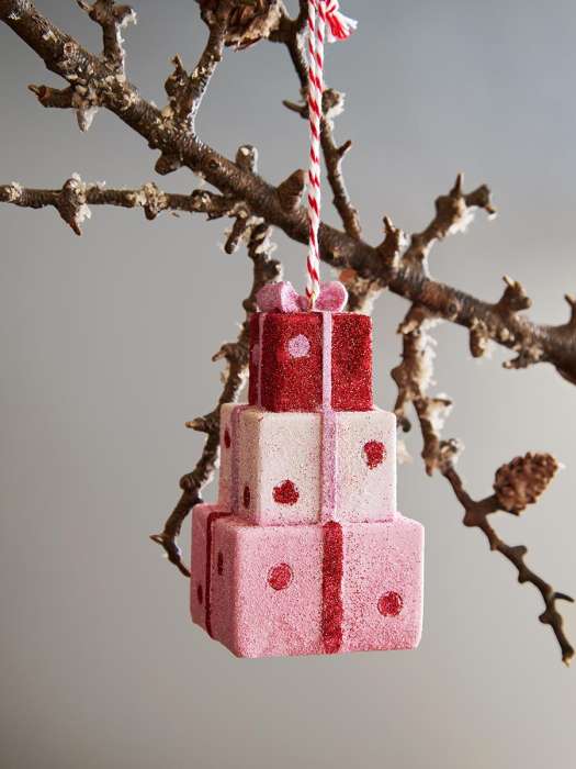 Набор ёлочных украшений pink fairytale из коллекции new year essential, 4 шт. Tkano TK25-NY_DEC0014