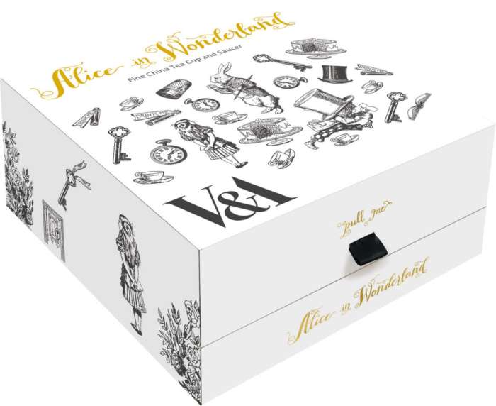 Чайная пара Алиса в Стране чудес 210 мл V&A KITCHEN CRAFT 5200018