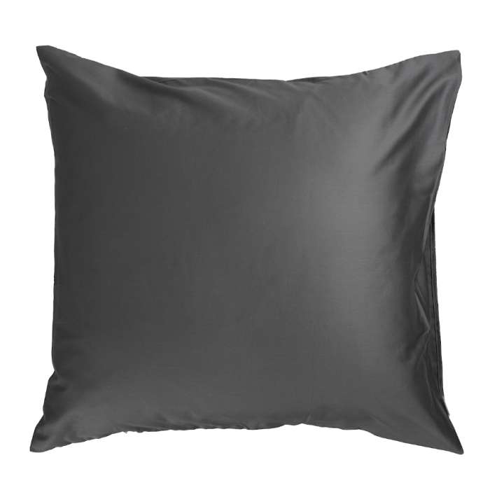 Набор из двух наволочек из сатина темно-серого цвета из коллекции wild, 70х70 см Tkano TK20-PC0018